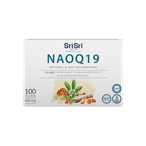 Sri Sri TATTVA shuddhta ka naam NAOQ19 - Anti Viral,10 Strips x 10 Number|500mg, 60 grams