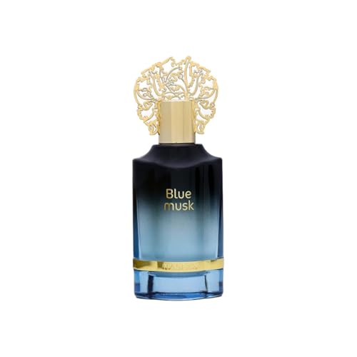 Image of NASEEM Blue Musk Aqua Parfum 55 ML | Luxury Perfume for Men | Natural, Alcohol Free, Long Lasting Fragrance