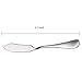 Butter Knife, McoMce Durable Stainless Steel Spreader Knife, Professional Cheese Spreaders, Convenient Butter Knives, Butter Knife Spreader Set of 4 for Breakfast, Butter, Cheese and Condiments