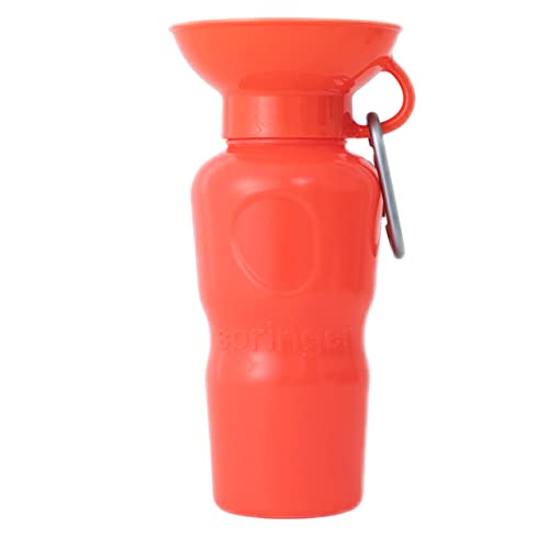 PET SELECT ペットセレクト ペット用水筒 AUTO PET MUG オートペットマグ 650ml 給水ボトル 皿 一体型 ウォーターボトル 犬 散歩 節水 お散歩グッズ お出かけ アウトドア レジャー ランニング ドッグラン ペット用 ペットグッズ 犬用品 猫グッズ PETSELECT ペットセレクト petselect by nihonikuji (ポピイレッド)