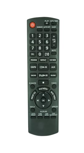 Mando a distancia N2QAYB000521 para sistema de audio CD compacto SC-HC30 SA-HC30