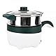 Elektrischer Hot Pot, Edelstahl, Anti-Trocken-Dampfgarer, 2 L, 12 V, Multifunktional, für die Küche zu Hause Im Auto