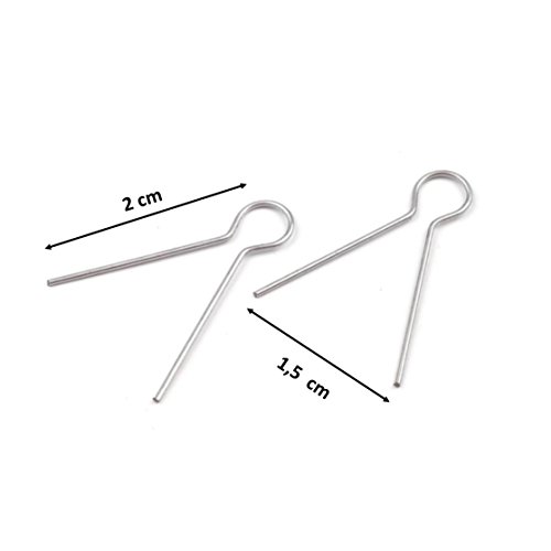 ZADAWERK® Styroporaufhänger - Hochwertig - Silber