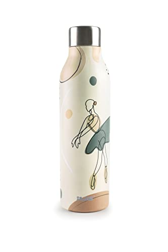 IBILI 774954 Cocolina Botella Termo Doble Pared, 500 ml, Acero Inoxidable 18/10, Reutilizable
