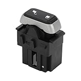 A ABSOPRO Car Door Lock Switch No.5W1Z14028AA for Lincoln Town Car 2004-2008 Plastic Metal Black