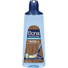 Bona Hardwood Floor Cleaner Spray Mop Cartridge - 34 fl oz - Unscented - Refillable - Residue-Free Floor Cleaning Solution for Bona Spray Mops for Wood Floors