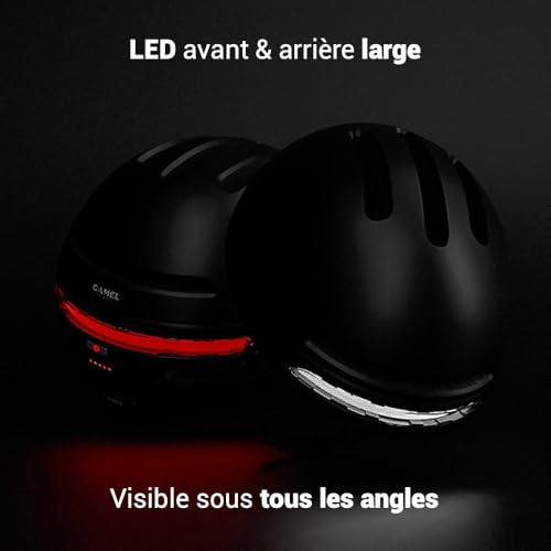 Casque vélo haut de gamme Le Remarquable avec éclairage intelligent 360 - 7
