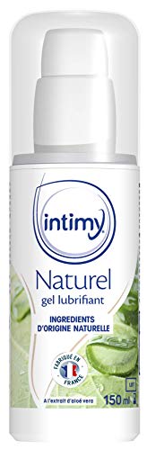INTIMY - Gel Lubrifiant Intime Naturel à l'Extrait d'Aloe Vera, 150 ml