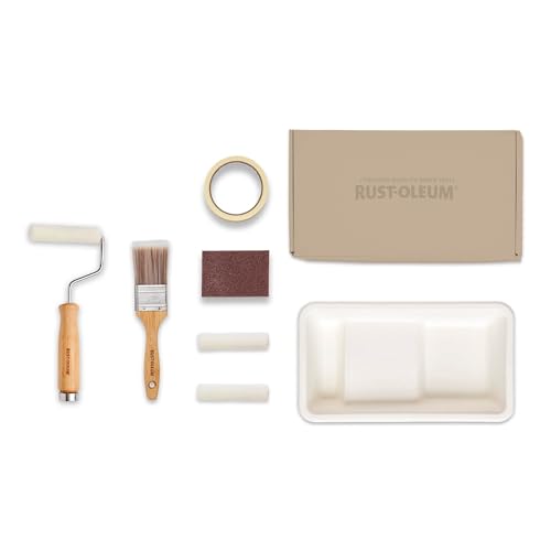 Rust-Oleum Ready to Roll - Eco Paint Kit (Small) - Bathroom Tile Gloss Restful Neutrals