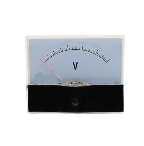 Voltmètre 44C2-V à aiguille grand format 80 * 100mm pour contrôle stable de réseau électrique 400V