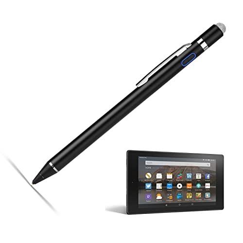 Amazon Fire 10�p�X�^�C���X�y�� EVACH �f�W�^���y���V�� 1.5mm �ɍ׃y����X�^�C���X�t�� Amazon Fire 10�p �u���b�N