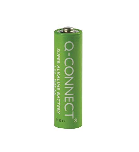 Super Alkaline Batteries Q-CONNECT AA LR06 1 5V 20pcs / Office Appliances And Machines/Type-1,5V / Kind-LR6 / Colour-Green/Size-AA/Dimensions (mm)-Diameter: 14,5 Wysoko