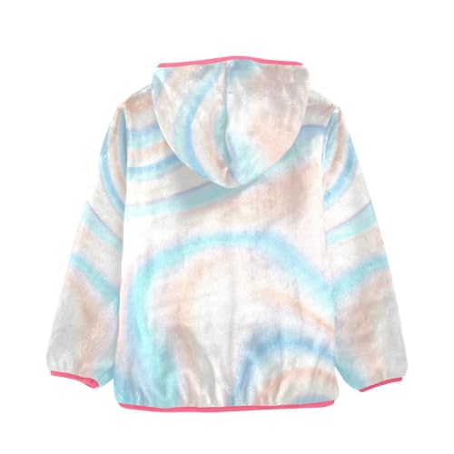 GuoChe Water Blur Stripe Texture Sherpa Jacket2