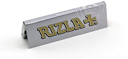 Papier à cigarettes Rizla Argent lot de 10 fini les pannes de feuilles fines