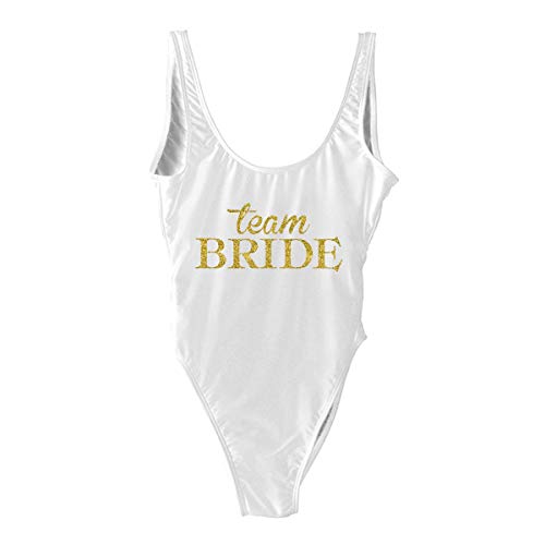shifeier Team Bride Swimsuit Bride Swim Suit Bride Bathing Suit