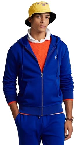Image of POLO RALPH LAUREN mens Double-knit Full Zip Hoodie