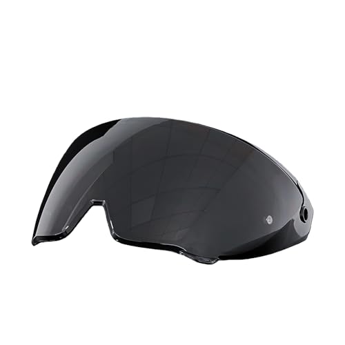 ZQIYDYP Atlas 3.0 4.0 Helmet Visor Replacement,UV Protection helmet Face Shield Compatible with RUROC Atlas 3.0 4.0 (Light Black)