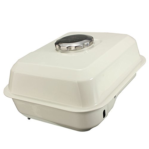 YONGYAO Tanque de Gas Combustible con Filtro Blanco de la Tapa del Gas Llave de Purga de Honda GX160 5.5 HP
