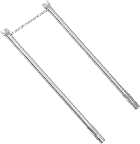 7507 Lot de tubes de brûleur de rechange pour barbecue à gaz Weber Spirit S-200, S-210, E-200, E-210, Spirit 500, Spirit 500LX, Genesis Silver A avec...