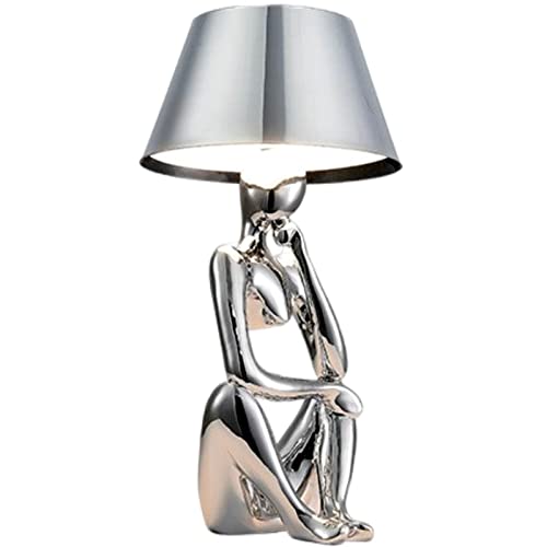 Lampe de table sans fil Thinker idée cadeau design pour chambre