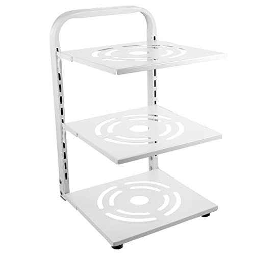 Ciieeo Rejilla Ajustable Para Ollas De Soporte De Acero Al Carbono Para Cocina Organizador Práctico Para Escudillar Ollas Estantes De Cocina