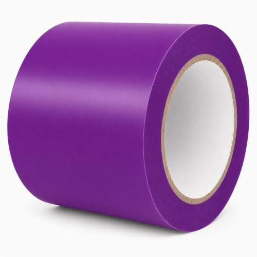 Image of GGR Supplies CVT-536 Purple Vinyl Floor Marking Tape, 4 x 36 Yards