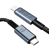 【Compatibilité Thunderbolt 5 & 4】Notre câble USB4 V2.0 est entièrement compatible avec Thunderbolt 5 et rétrocompatible avec Thunderbolt 4/3, ainsi qu’avec les appareils USB4 et USB-C. Fonctionne avec ordinateurs portables, pour MacBook, tablettes, smartphones, SSD, stations d’accueil et eGPU. Une solution polyvalente pour le travail, le jeu et le multimédia