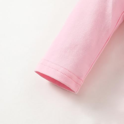 Image of Magic Park 6M-14Y Baby Short Long Sleeve Tee Tops Toddler T-Shirt Kids Solid Color Shirts Boys Girls Casual Blouse