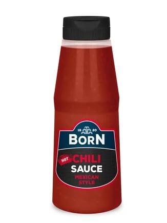 Born Salsa de chile caliente estilo mexicano, 300 ml