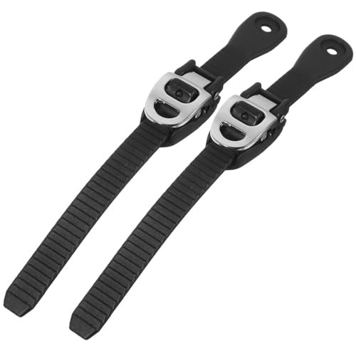VANZACK 2 Sets Roller Skate Buckles Durable Replacement Straps with Screws for Ice Hockey Shoes Skating Accessories for Smooth Performance