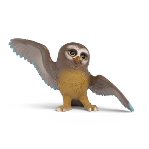 schleich DIE Schule DER MAGISCHEN Tiere | Muriel 14951| Tierfigur Eule aus dem Film | detailgetreue Sammelfiguren | tolles Geschenk für Kinder & Sammler | Spielfigur ab 3 Jahren | 5 x 10 x 6 cm
