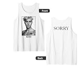 Justin Bieber Official Purpose Tour B&W Sorry Back Tank Top