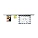 Advantus 2015 Grip-A-Strip Display Rail, 96 x 1 1/2, Aluminum Finish
