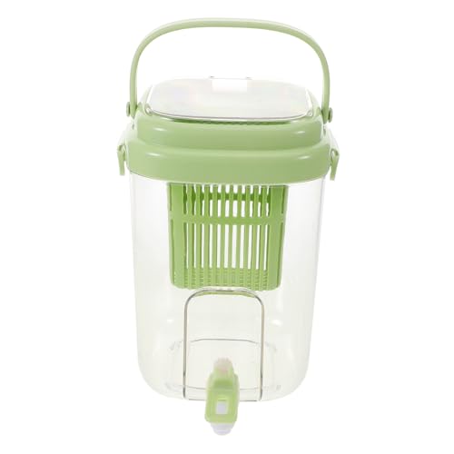 OUNONA Bollitore in Plastica Rubinetto Per Bevande Per Fredda e Succhi Frutta Distributore Bevande Per Frigorifero e Picnic