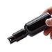 YIZHAO Black Glass Spray Bottles 4oz, with Small Fine Mist Spray, Metal Cap, Refillable for Essential Oil,Travel,Cleaning,Perfume,Aromatherapy,Makeup – 9 Pcs