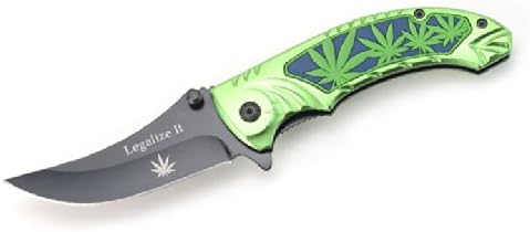 SE-932GN " Legalize HQ1Vmf2t It " Spring 18eXn Assist Knife 4.5" Closed w/Clip plate sign metal ajieillw bnvmmfhryuiio90 hbnvbdherr56yuiiop ooru223bnvbcxza vnertyaz SPRING ASSIST FOLDING KNIFE 4.5" CLOSED 3.25" BLACK STAINLESS STEEL BLADE BLACK ALUMINUM 2JVCc9eqX HANDLE WITH MARIJUANA PVC INLAY INCLUDES POCKET CLIP