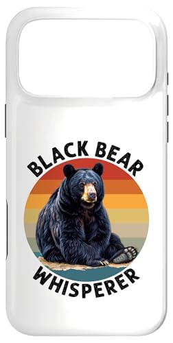American Black Bear Whisperer Lover�M�t�g �����Y ���f�B�[�X �X�}�z�P�[�X iPhone 17 Pro Max �p