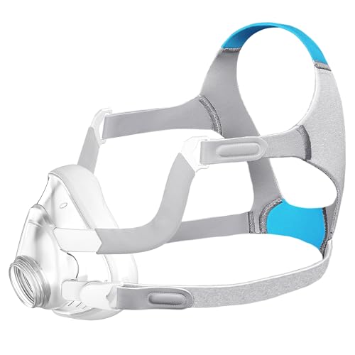 Improved Replacement Cushion Set (M) for Airfit F20 with Headgear & Frame Comfortable Fit & Reliable Seal (No Elbow) ItAll Supplies Accessories for CPAP Users (Medium Mask)