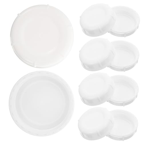 LIFKOME 10Pcs Bottle Sealing Caps for Milk Bottles Leakproof Lids Sealing Discs Essential Bottle Accessories for Storing Milk
