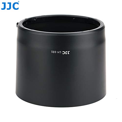 Image of JJC LH-101 Black Dedicated Bayonet Mount Lens Hood Shade, Compatible with Canon RF 800mm f /11 is STM Lens, Reversible Non-Glare Matte Finish, Replacement of ET-101 Lens Hood
