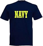 Available in multiple sizes Navy T-Shirt Us Army Marines Seals Paratrooper USMC Wk2 Gr. Navy Blue T-Shirts & Hemden(Small)