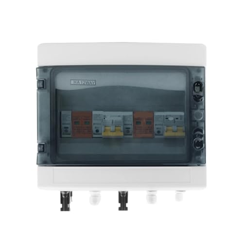 ���z�����d PV �R���o�C�i�{�b�N�X���ی�t�� 2 ���� 2 �o�� DC 600V �q���[�Y MCB SPD �h���{�b�N�X IP65 12ways(63A DC MCB)