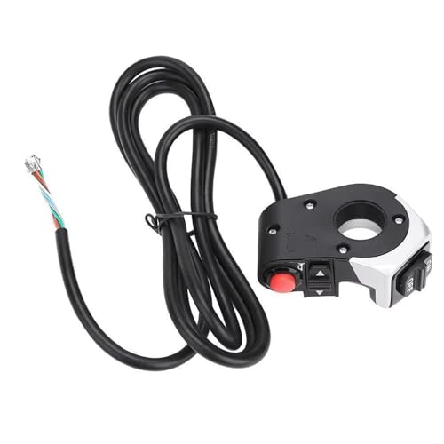 Bouton demarrage moto et interrupteur klaxon pour securiser votre velo VTT