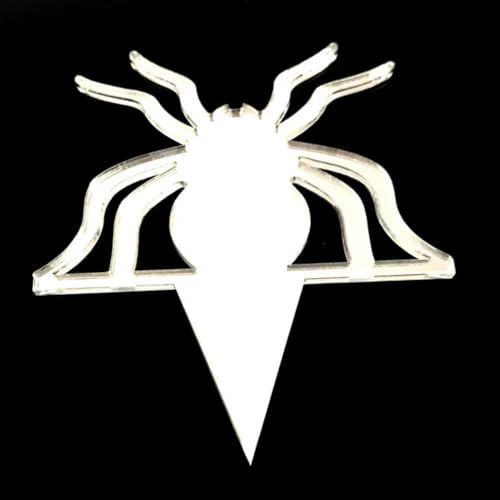 Super Cool Creations Decoración para tartas de araña, colores acrílicos y servicios de grabado, 10 cm