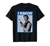 Star Wars Classic Han Solo I Know You Love Me Poster T-Shirt