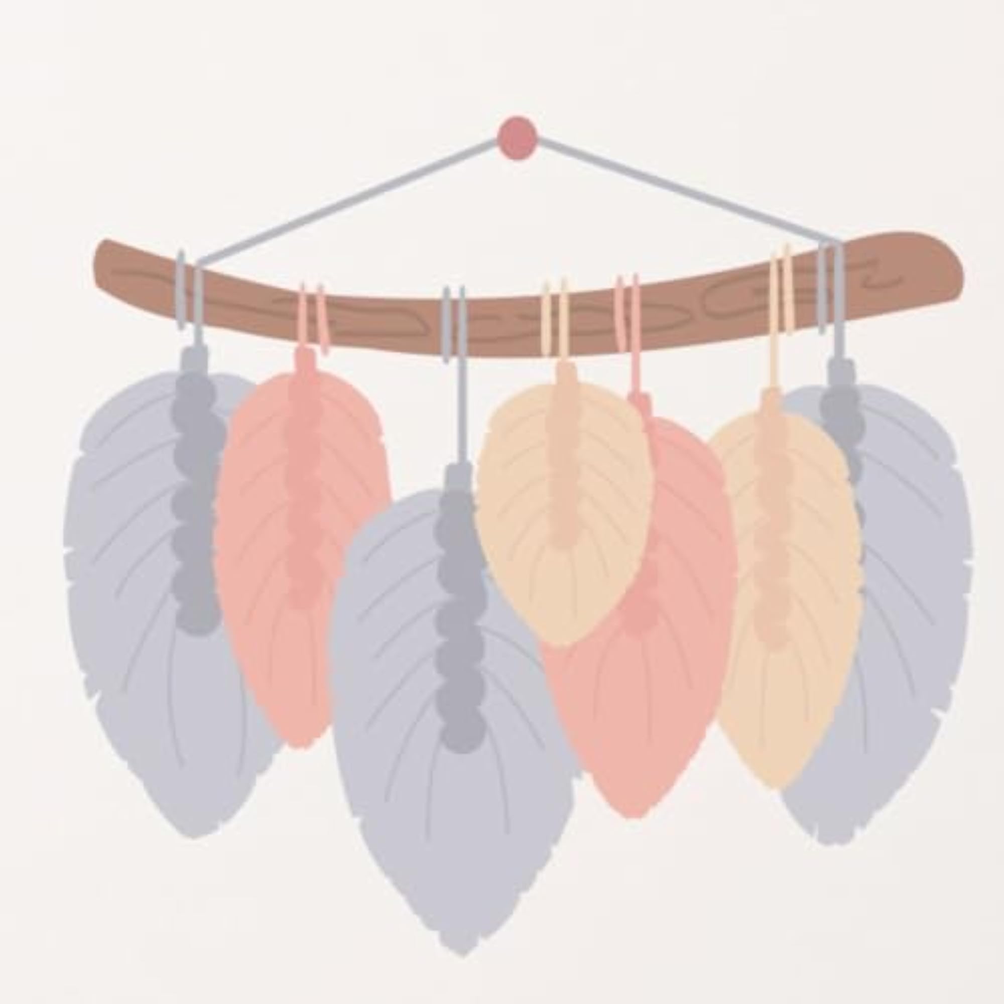 Beautiful Leaves Vinyl Self-Adhesive Wall Sticker for Decoration