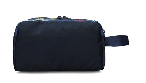 Image of Polyester Toiletry Bag for Men & Women Makeup Pouch, Travel Essentials Travel Organizer Travel Pouch for Men for Travel Kit for Toiletries, Wash Bag - Blue (Blue)