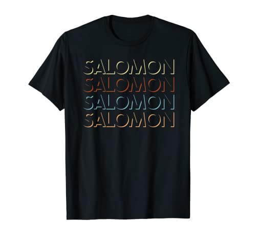 Salomon T-shirt personnalisé avec inscription « First Name » T-Shirt