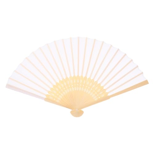 HAWILLOSCH 2 Piezas ventilador portátil de mano ventilador retro fan vemtilador manual abanicos japoneses abanico de baile plegable clásico o portátil Malla