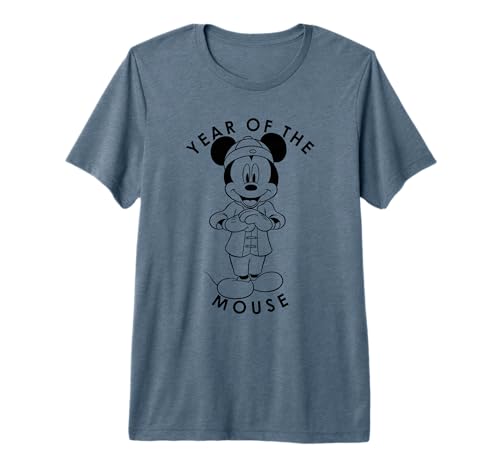 Mickey Disney Année de la Souris t-shirt premium idée cadeau anniversaire